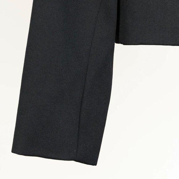 Celine SS/19 Rectangle Spencer Diagonal Wool Cropped Jacket - Picture 4 of 10